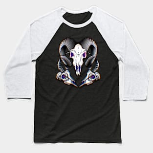 Shadow skulls Baseball T-Shirt